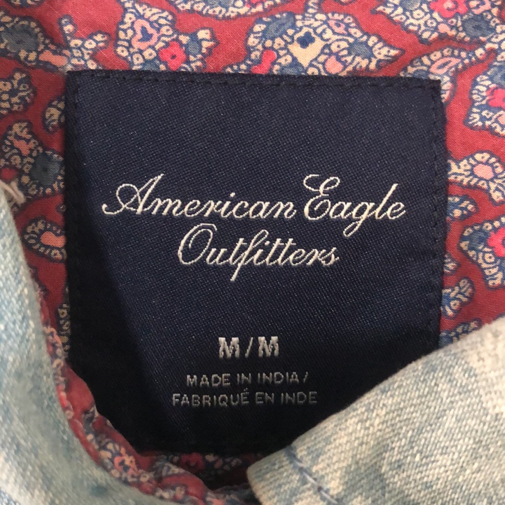 Denim shacket - Picture 3 of 7